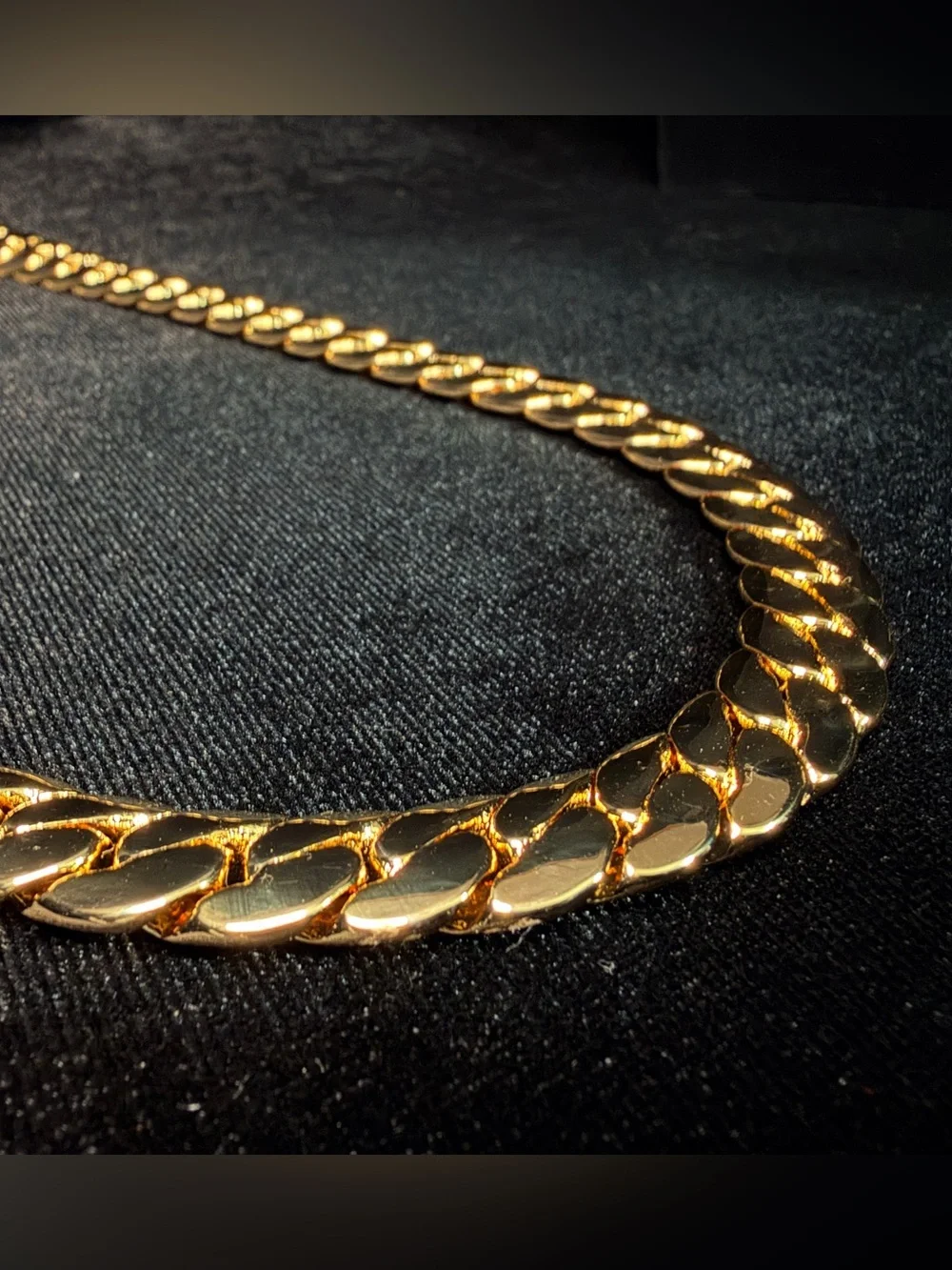 Miami Cuban 21in 11.5MM 14K Stamped Gold Filled necklace w/box lock. Brand New!